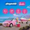 image:imagePlaymobilBarbie xBarbie ConvertibleConvertible Car with Trailer amp Jet SkiVehicle amp Water FunCreative Playset for Children Aged472123